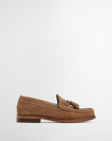 Jen Loafers Taupe Suede