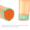 Zak Hydration 16 ounce Mighty Mug Tumbler with Straw, Apricot slideshow image 2 Zak Hydration 16 ounce Mighty Mug Tumbler with Straw, Apricot slideshow image 2