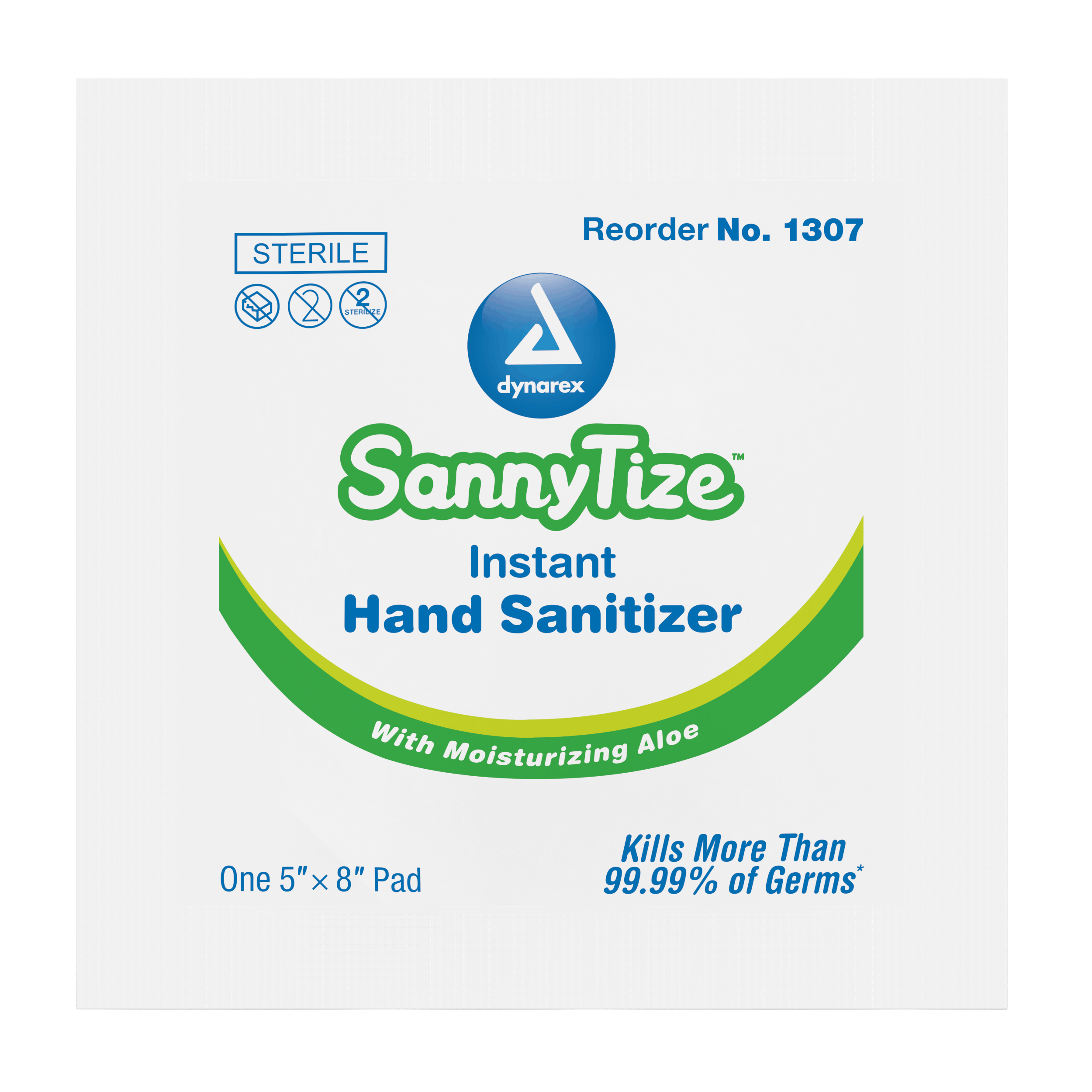 SannyTize Instant Hand Sanitizer - 5 x 8in