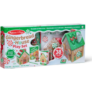 Wooden Gingerbread House Play Set