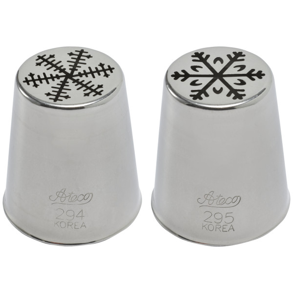 Snowflake Assortment Russian Decorating Tip