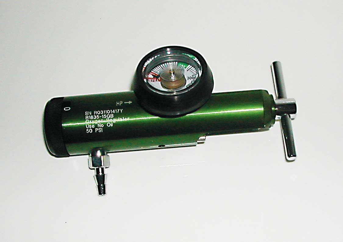 Mada Medical Products REGULATOR, ADLT 1.5-15L W/GAUGE CLICK STYLE
