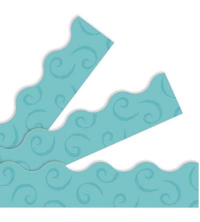 Teal Swirls Terrific Trimmers®