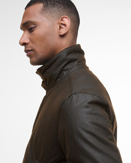 Wachsjacke Modern Border