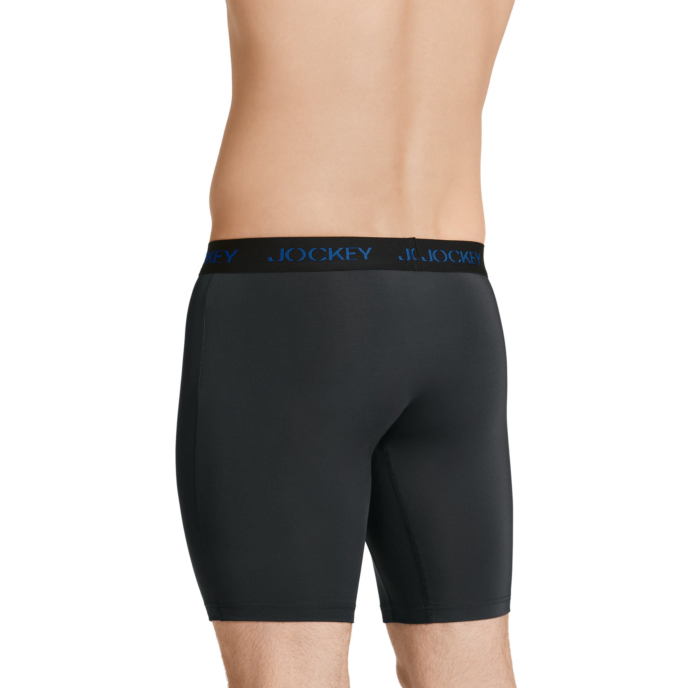 Jockey Sport Men's Microfiber 10" Midway Brief - Picture 9 of 35