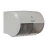 GEO56797A, Georgia Pacific,  Compact 2-roll Side-by-side Coreless High-capacity Toilet Paper Dispenser, White