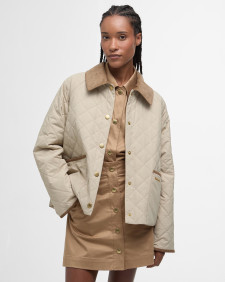 Anise Quilted Jacket Light Sand/Ancient