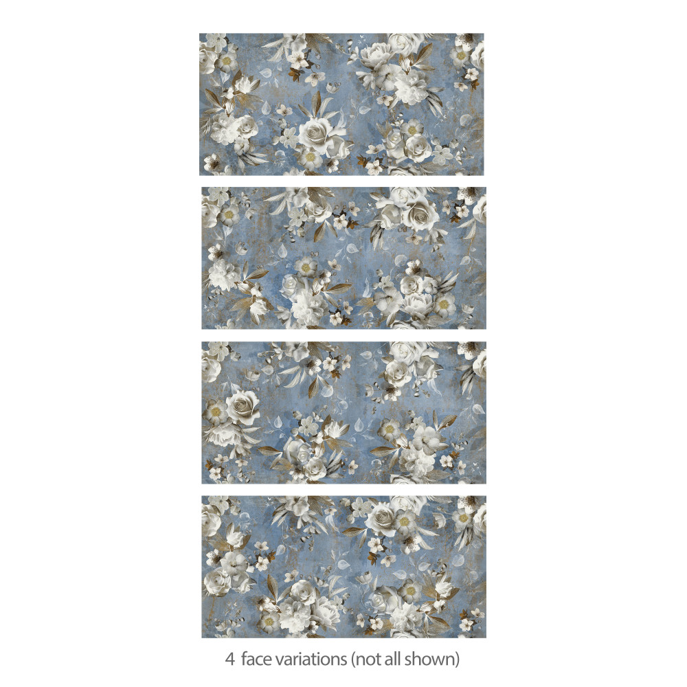 Parete Setoso Blue 23-1/2 in. x 47 in. Porcelain Floor and Wall Tile