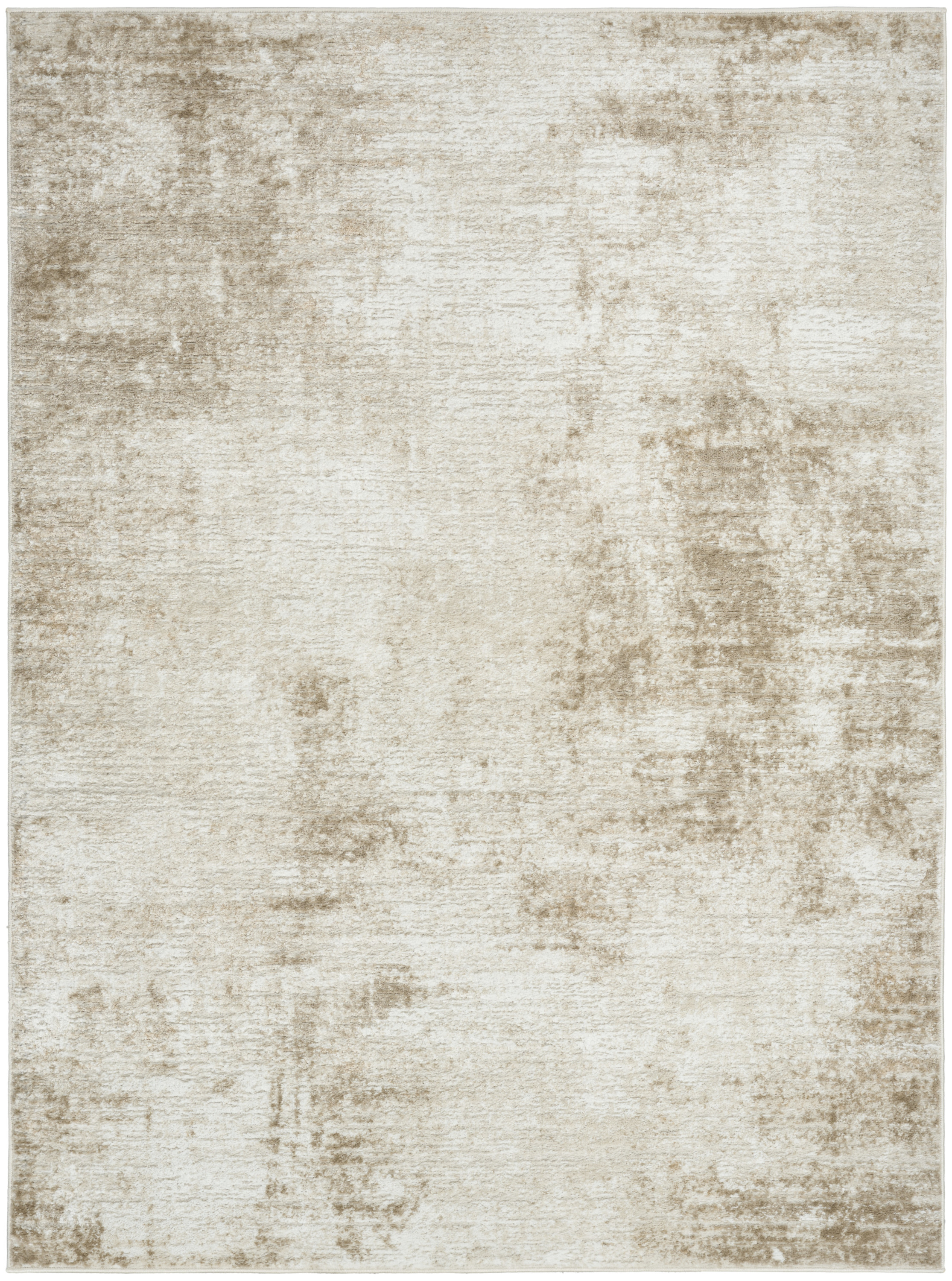 Nourison Dekor 5'3" x 7' Ivory Taupe Modern Indoor Rug
