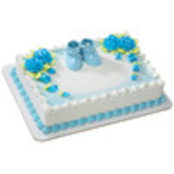 Blue Baby Booties DecoSet® DecoPac