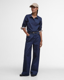 Lavender Tailored Long-Sleeved Shirt 