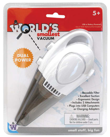 World's Smallest Vacuum