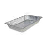 Boardwalk, Aluminum Steam Table Pans, Full-Size Deep, 620 Gauge, 3.19" Deep, 12.81 x 20.75