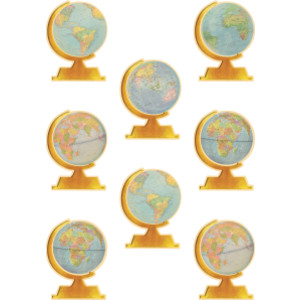 Travel The Map Globos Acentos, Paquete de 30