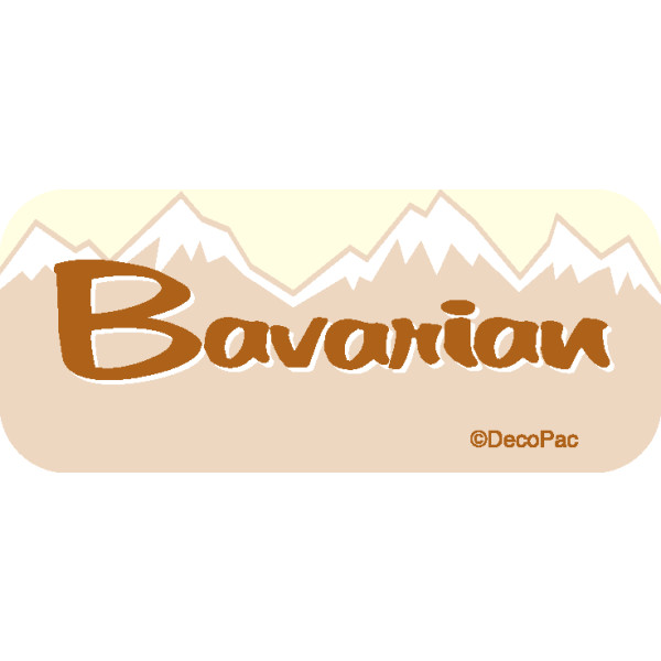 Bavarian Promotional Label