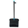 Impact, Wet/Dry L-Grip, Blue/Black, 14", Dust Pan with Long Handle