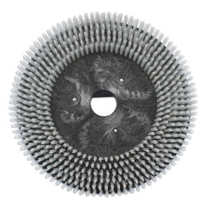 Hillyard, 15", Medium Disc Brush, 0.6MM PPL, White