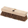 Carlisle, Flo-Pac®, 10in, Deck Scrub, Palmyra Bristles, Tan