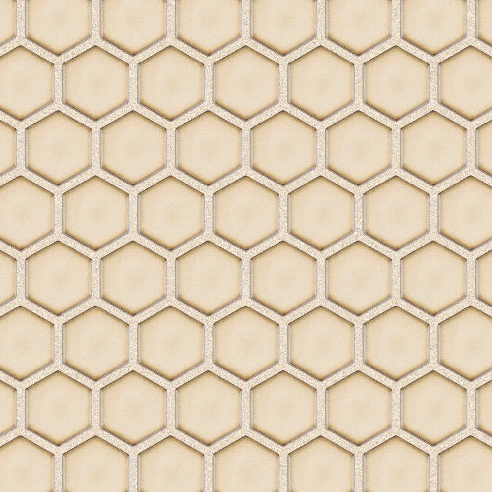Hudson Due 2″ Hex Caffe 10-7/8 in. x 12-5/8 in. Porcelain Mosaic Tile