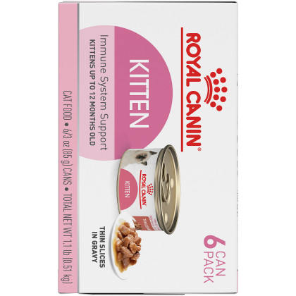 Kitten Thin Slices in Gravy Canned Cat Food