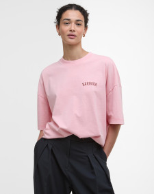 Claydon Oversized T-Shirt Pink Blush