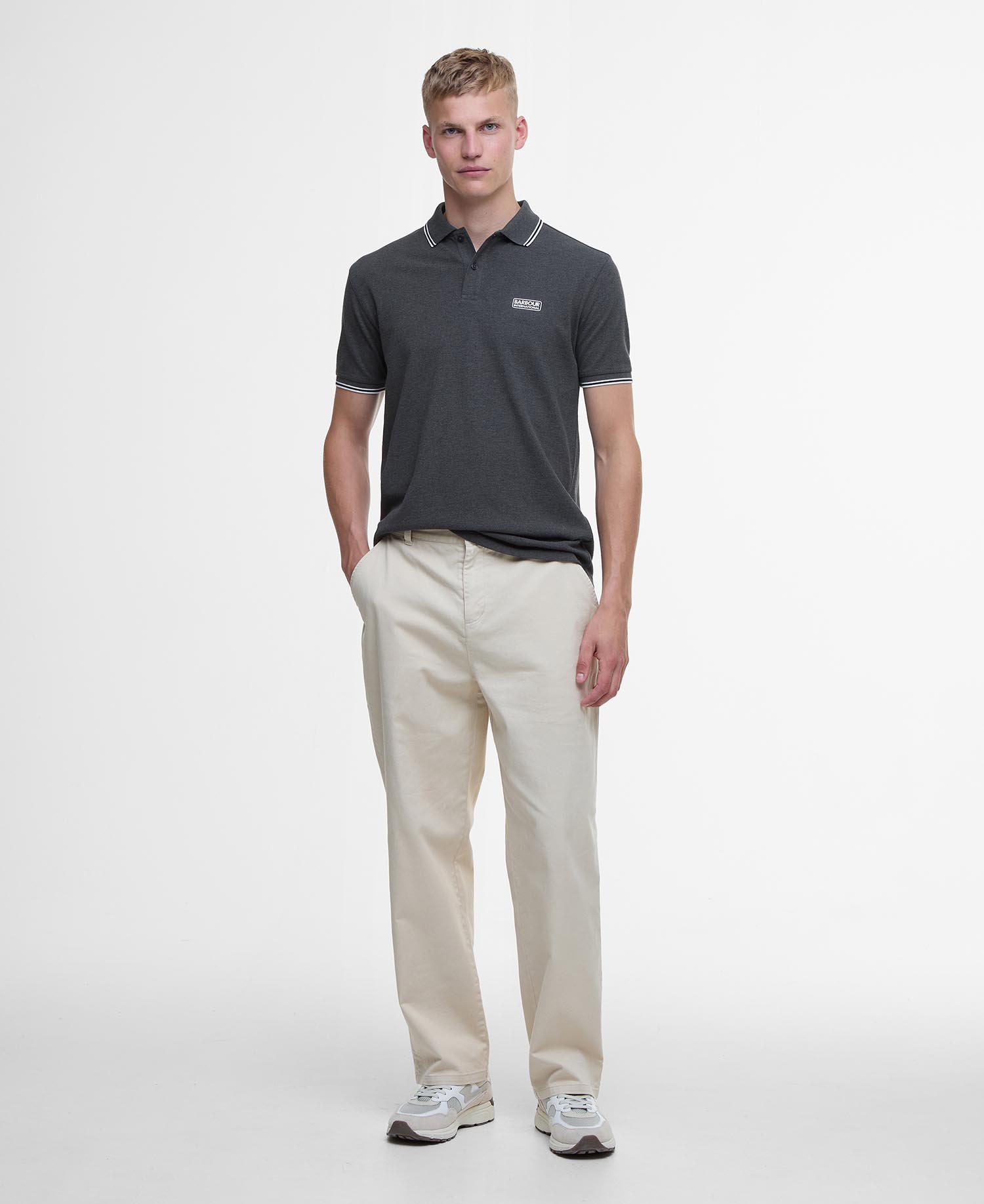 Evan Short-Sleeved Polo Shirt image number 1