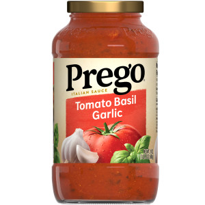 Prego® Pasta Sauce, Italian Tomato Sauce with Basil & Garlic, 24 oz Jar (Case of 12) featured image