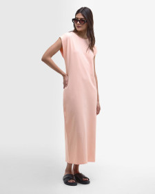 Natalia Midi Dress Peach Parfait