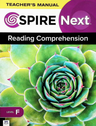Spire Next Reading Comprehension Teacher's Manual - Level F