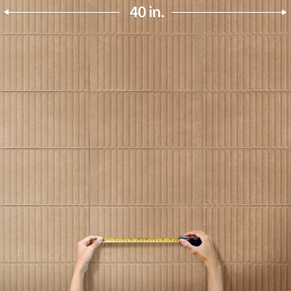 Kings Loft Clay 7-7/8 in. x 15-3/4 in. Ceramic Wall Tile