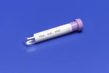 Cardinal TUBE, BLD COL K3EDTA LAV 5ML GLS MONOJECT (100/PK 10PK/CS)