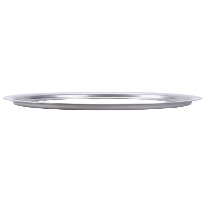 4-quart inset adapter ring in stainless steel for 7-quart well