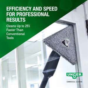 UNGSRKB4, Unger, Stingray Refillable Microfiber System Kit, 11’