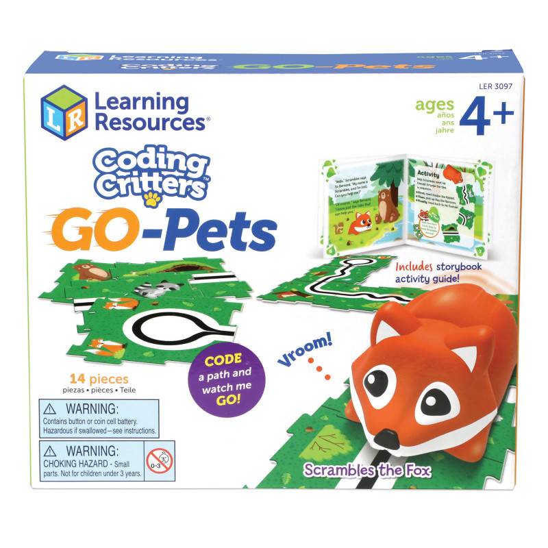 Coding Critters™ Go-Pets, Scrambles the Fox