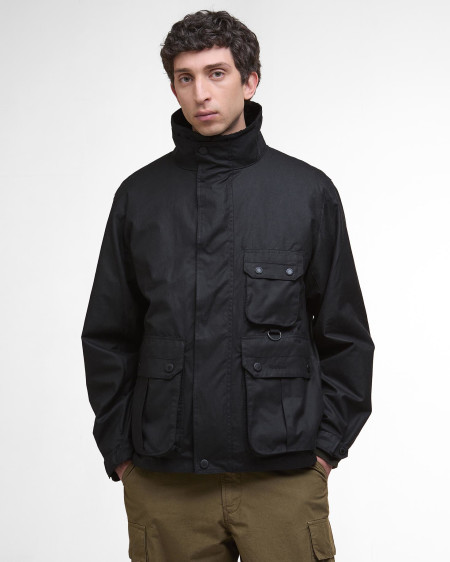 Re-Engineered Utility Bedale Waxed Jacket