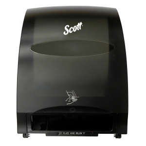 KIM48860, Kimberly Clark, Scott, Electronic Roll Towel Dispenser, Black