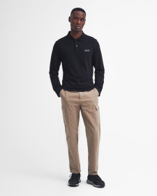 Polo Shirt Black-Pewter