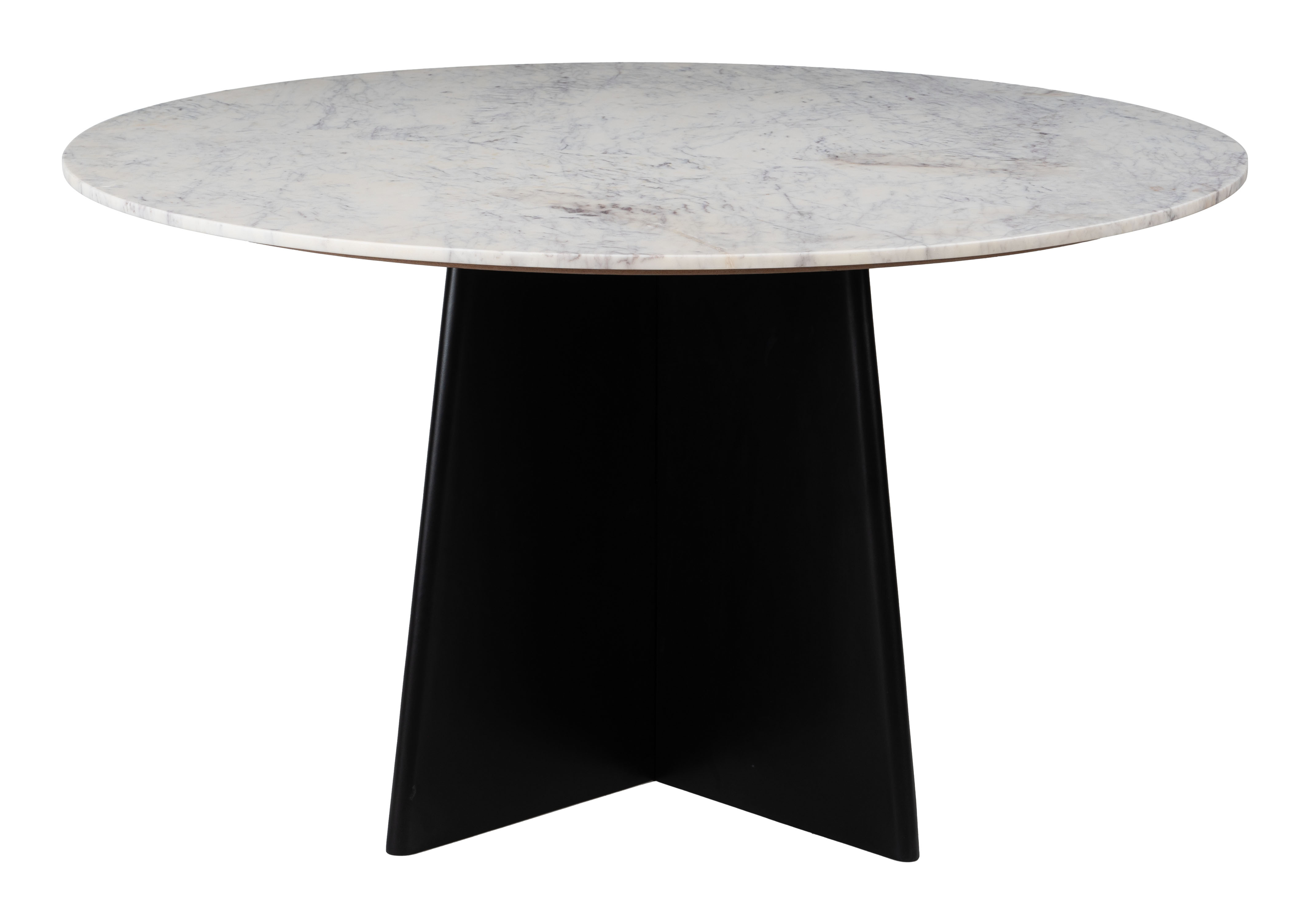 Strela Dining Table White & Black product image