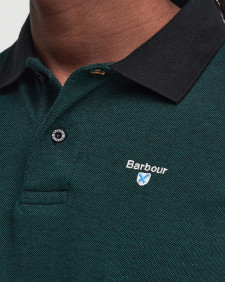 Essential Sports Mix Short-Sleeved Polo Shirt Evergreen