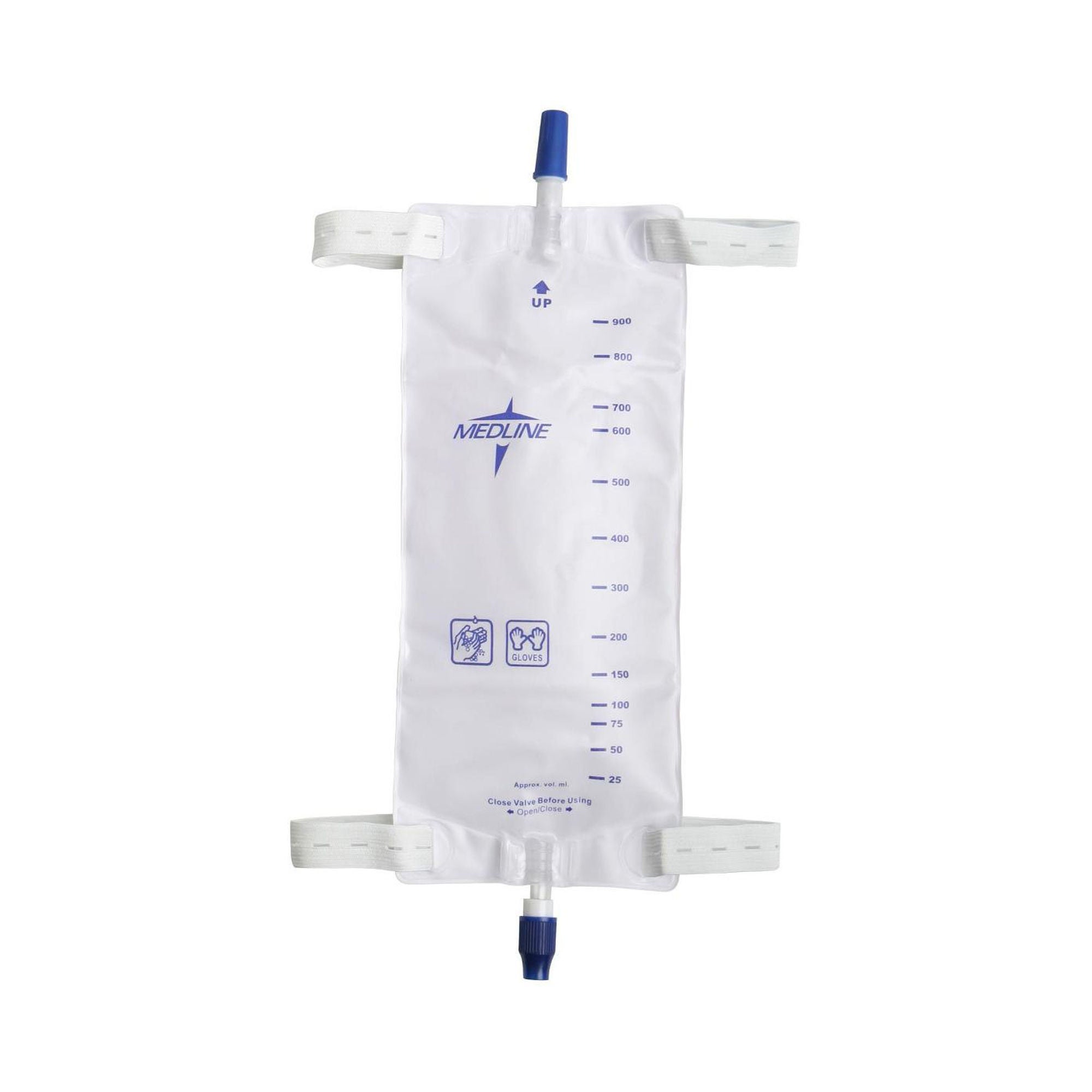 Medline® Urinary Leg Bag, 950 mL