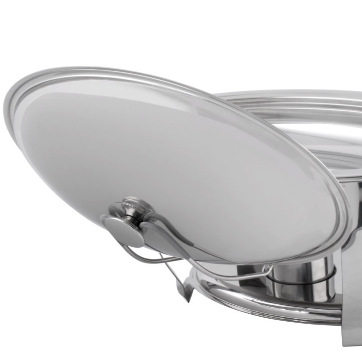 6-quart Orion® oval chafer with liftoff cover
