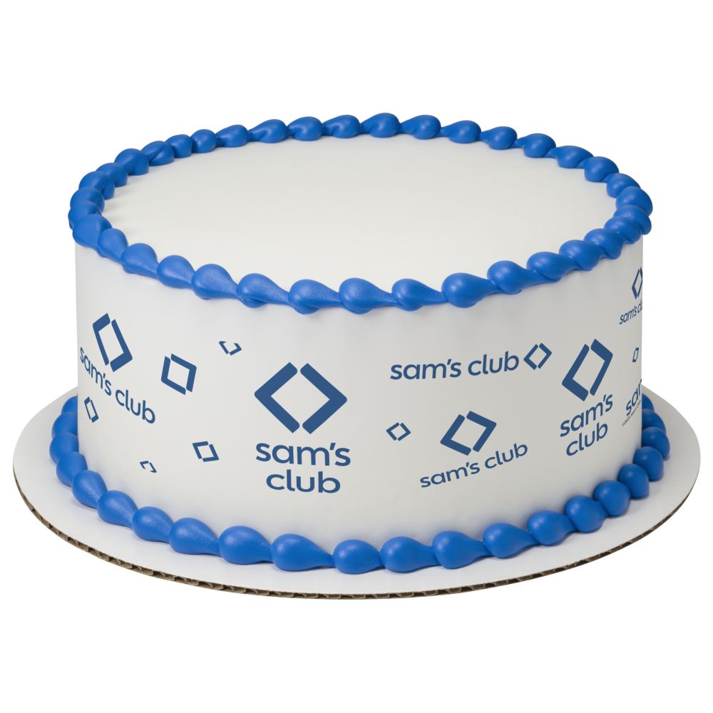 Image Cake Sam's Club Logo White