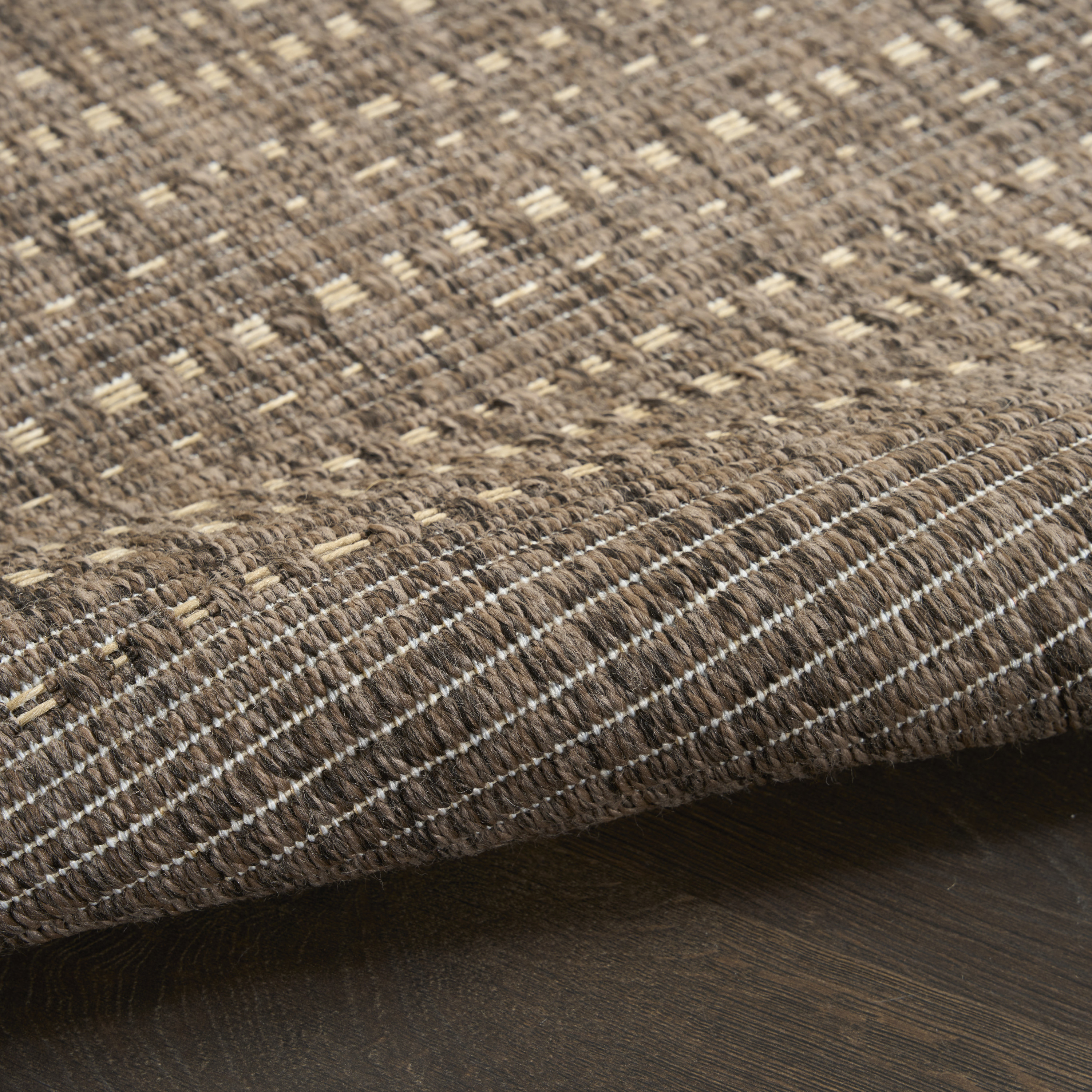Nourison Tulum 8' x 10' Brown Outdoor Rug