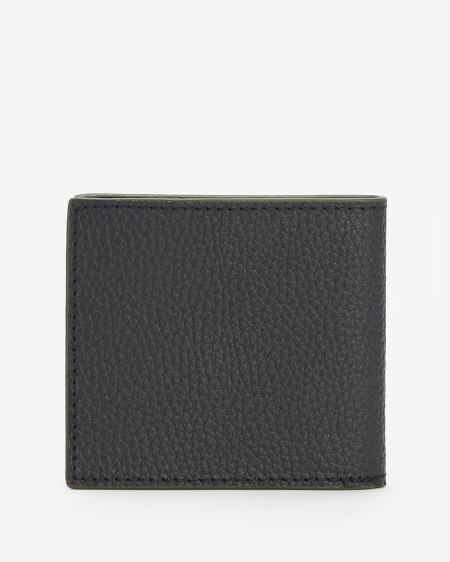 Grain Leather Billfold Wallet