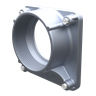 3 Inch Hub With Stainless Steel Mounting Screws