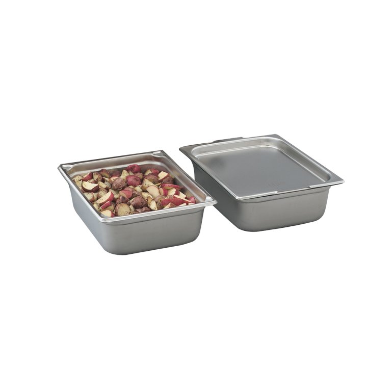 Half-size Super Pan® stainless steel food transport cover