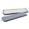 Geerpres, 18"W, Microfiber, Blue, Hook & Loop, Wet Mop