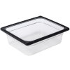 Half-size high-temperature silicone pan band in black
