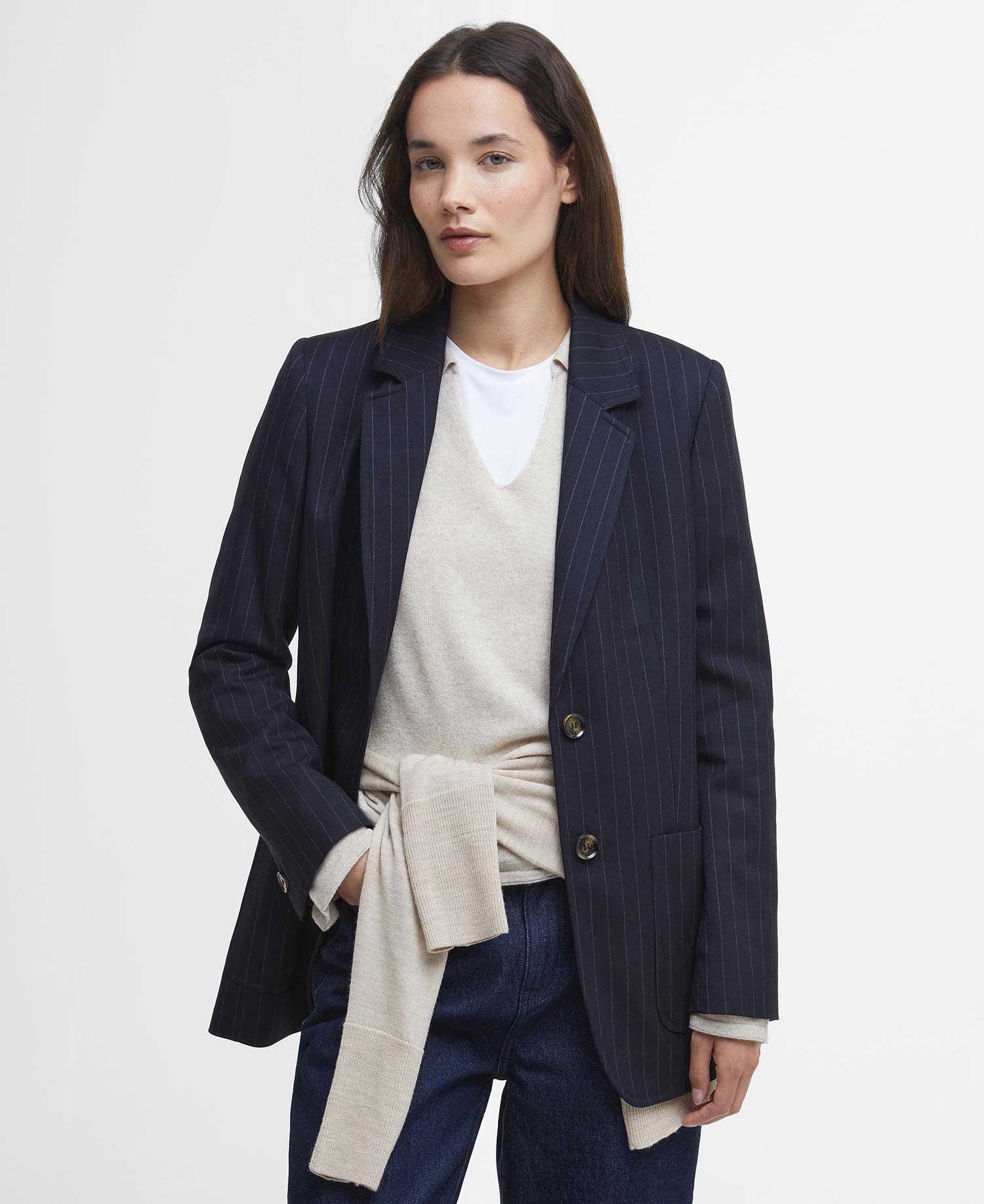 Imogen Pinstripe Blazer image number 0