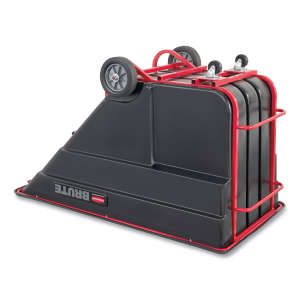 Rubbermaid Commercial, BRUTE, Rotomolded Tilt Truck, Standard Duty, 1 1/2 Cubic Yard, Black